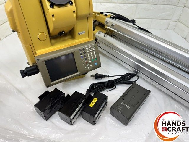 ▽▽ トプコン GPT-7005F ノンプリズム トータルステーション 測量機 TOPCON 三脚付き 品