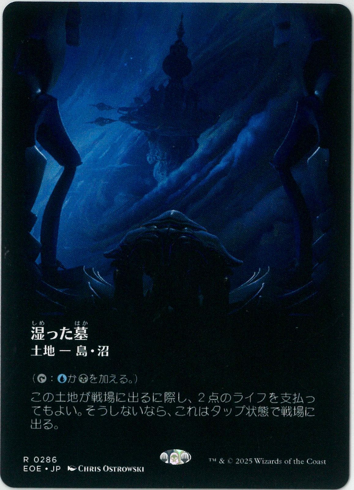 納墓　ボーダーレス　日本語版　4枚 MTG 納墓日本語版4枚セット