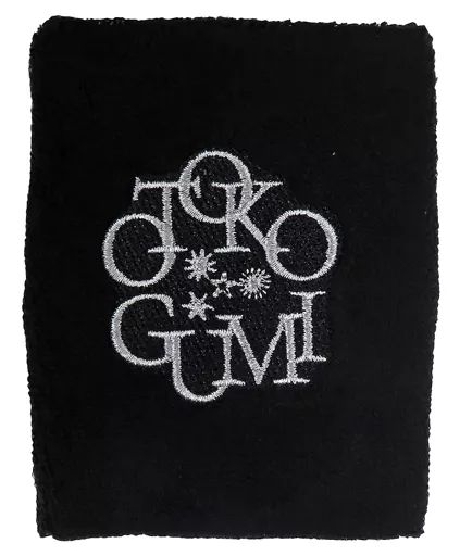 【中古】アクセサリー(非金属) 男闘呼組 リストバンド ロング ブラック×シルバー 「男闘呼組 1988」