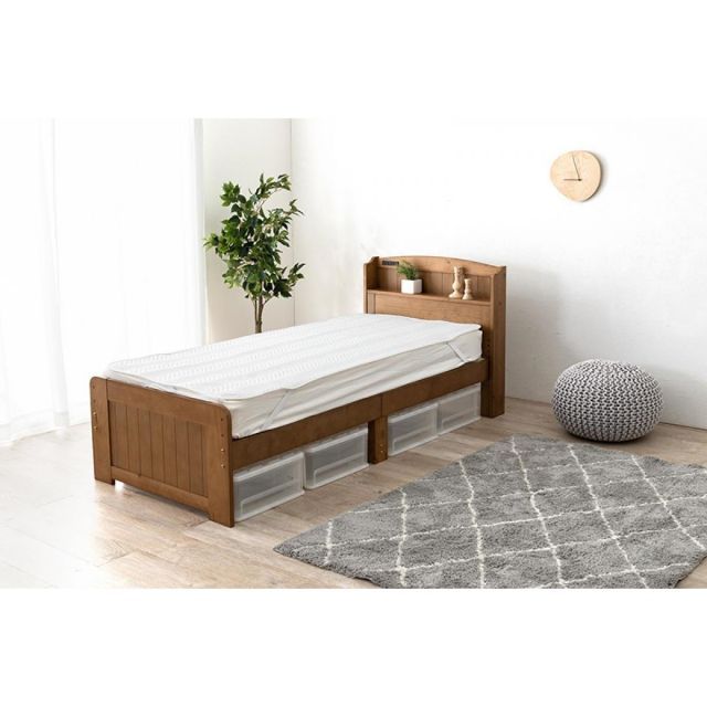 MB-5915SSSLBR セミシングルショートベッド