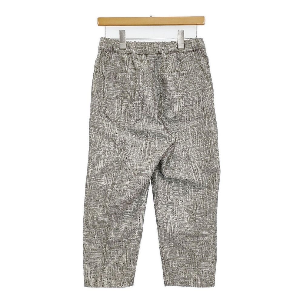 nooy イタリアンジャガードペンパンツ サイズ2 イージー パンツ グレー ホワイト レディース ヌーイ 5-1001M