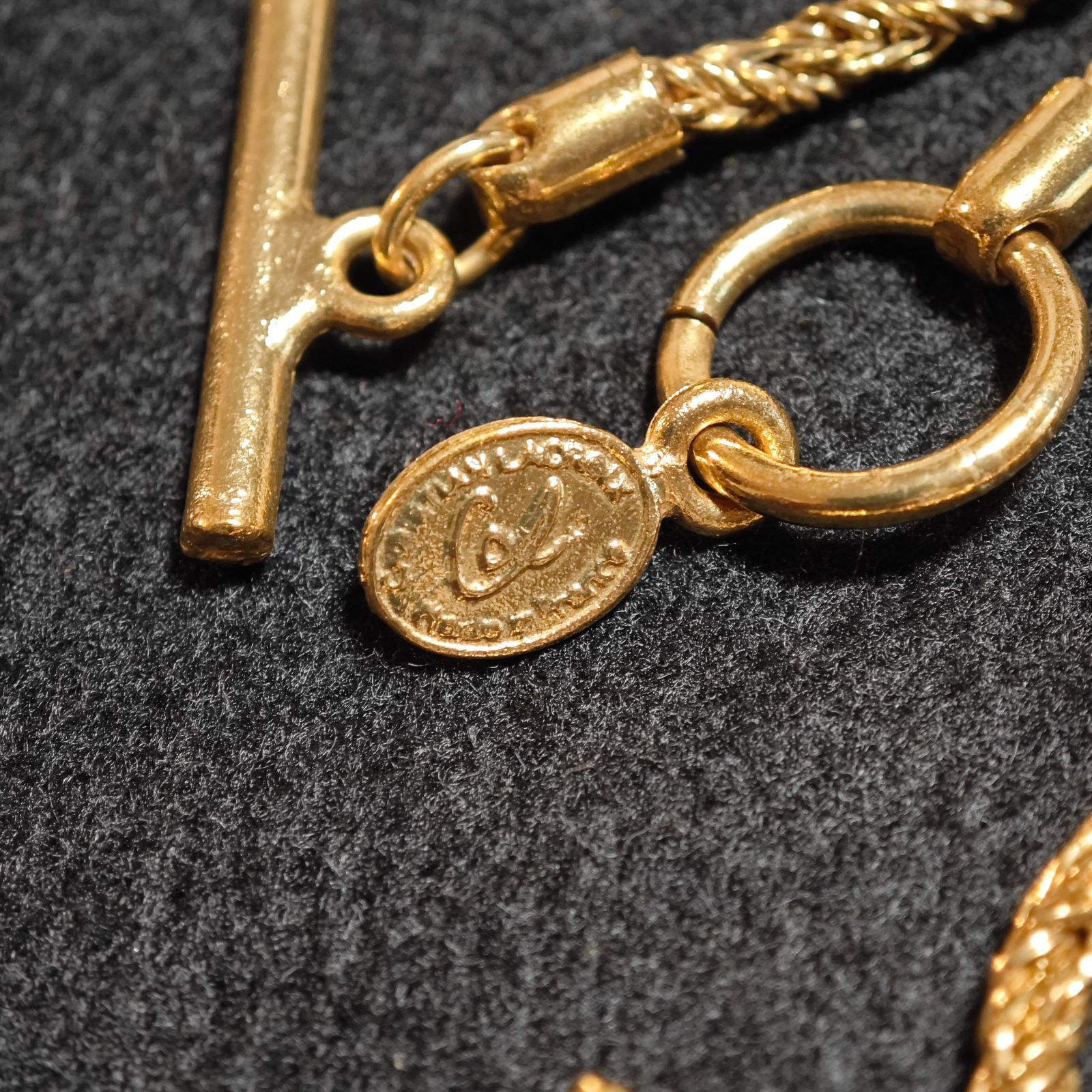 クリスチャンラクロワ ネックレス オープンハート レア