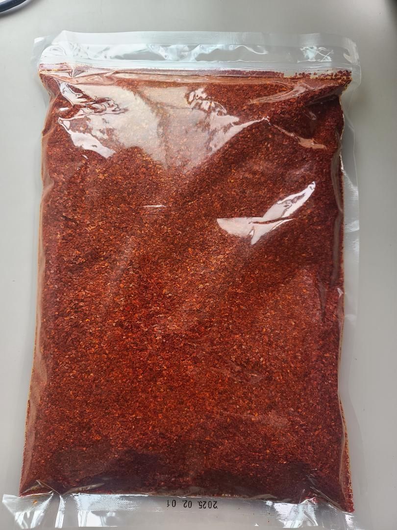 韓国産コチュガル クラッシュチリパウダー（甘口タイプ、辛味控えめ） 1kg Korean crushed chili powder