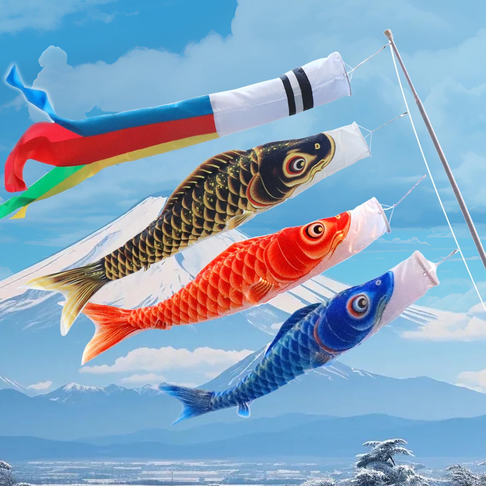 鯉のぼり(1.2m)セット 求める