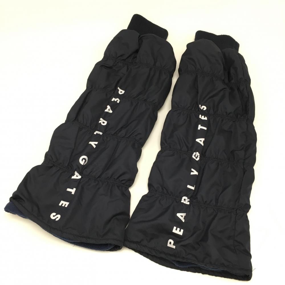 パーリーゲイツ ロゴジャガード レッグウォーマー ＜ロゴ柄＞ 防寒