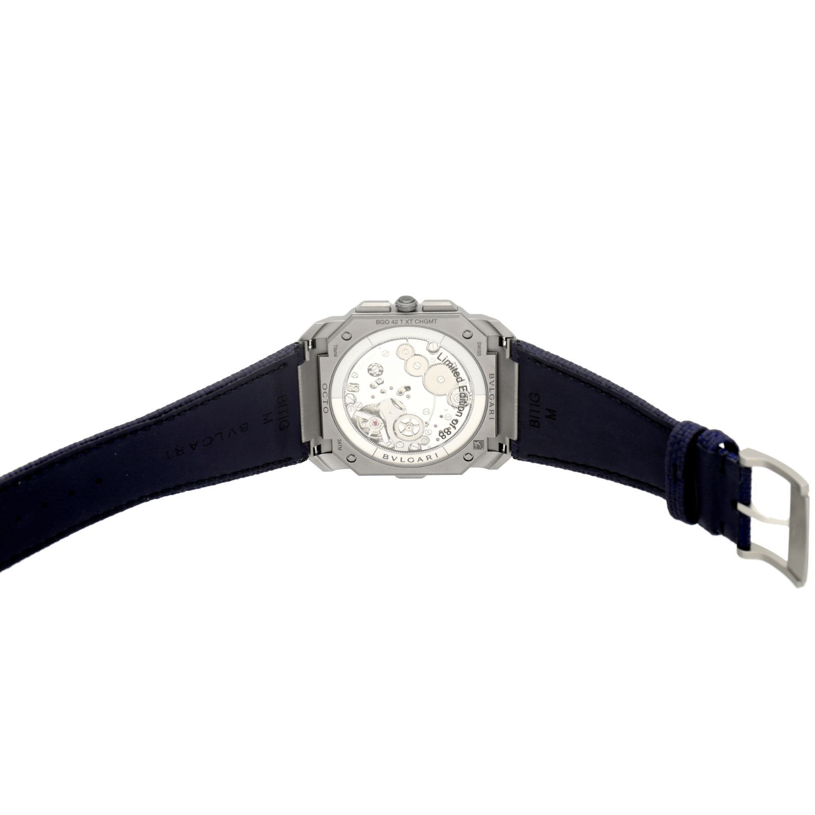 専用出品 ブルガリ】オクト フィニッシモ クロノグラフ GMT（Ref. 103890