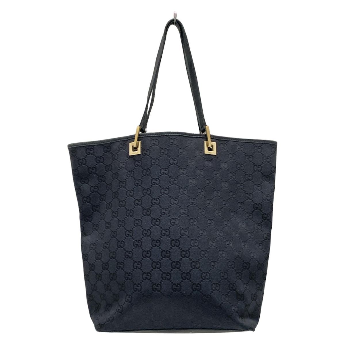 グッチ GUCCI トートバッグ 0021098 - ジャガード×レザー ベージュ 