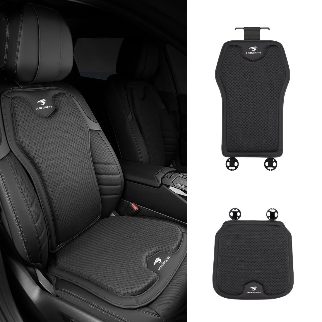 ハリアー カーシートカバー アイスシルク生地 厚型 カーシート クッション HARRIER カスタム 80系 60系 30系 GR Highlander PHEV