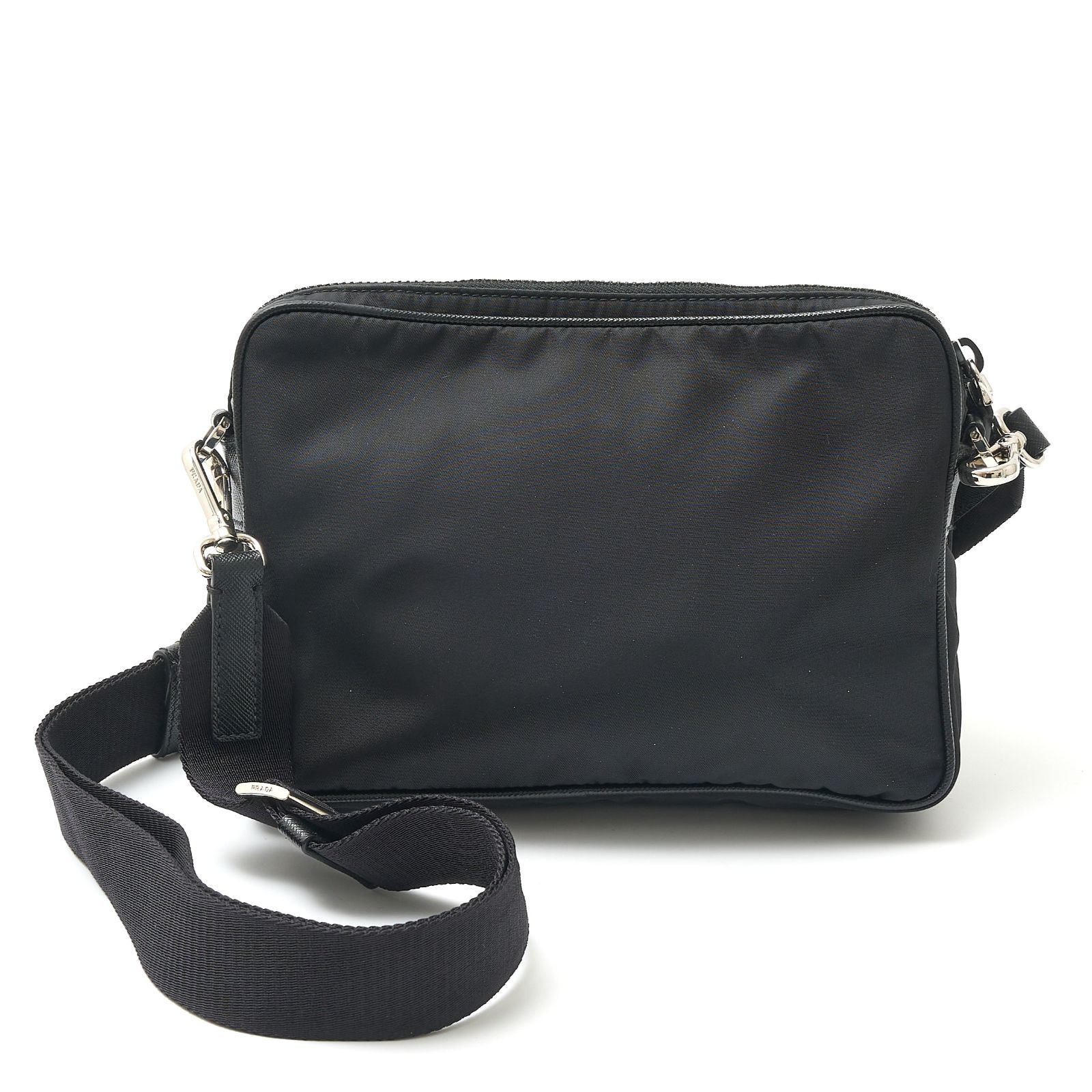 PRADA プラダ Re-Nylon×サフィアーノレザー ショルダーバッグ