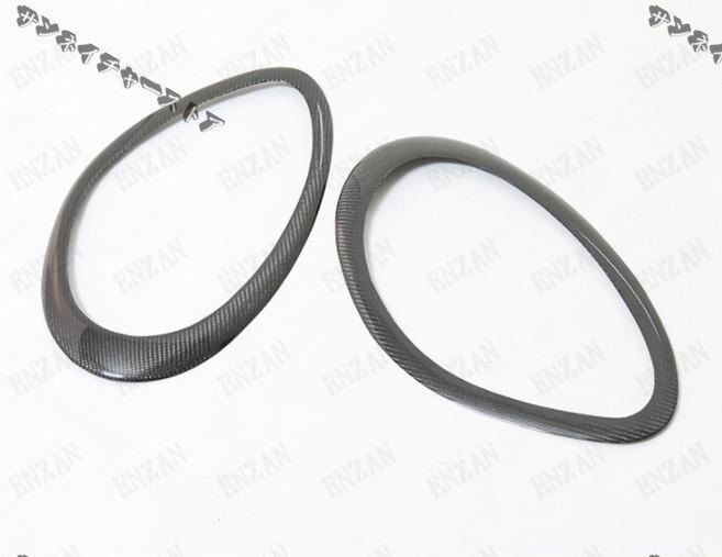 ポルシェ ケイマン 987 カーボン製 ヘッドライトカバー 左右2個