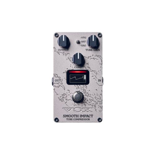 VOX ヴォックス ギター用 コンパクトエフェクター SMOOTH IMPACT コンプレッサー|Nutube搭載|真空管|Valvenergy 2nd VE-SI