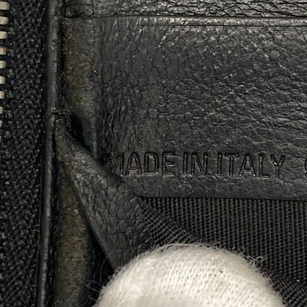 BALENCIAGA ブラックレザー 長財布 BALENCIAGA ブラックレザー 長財布