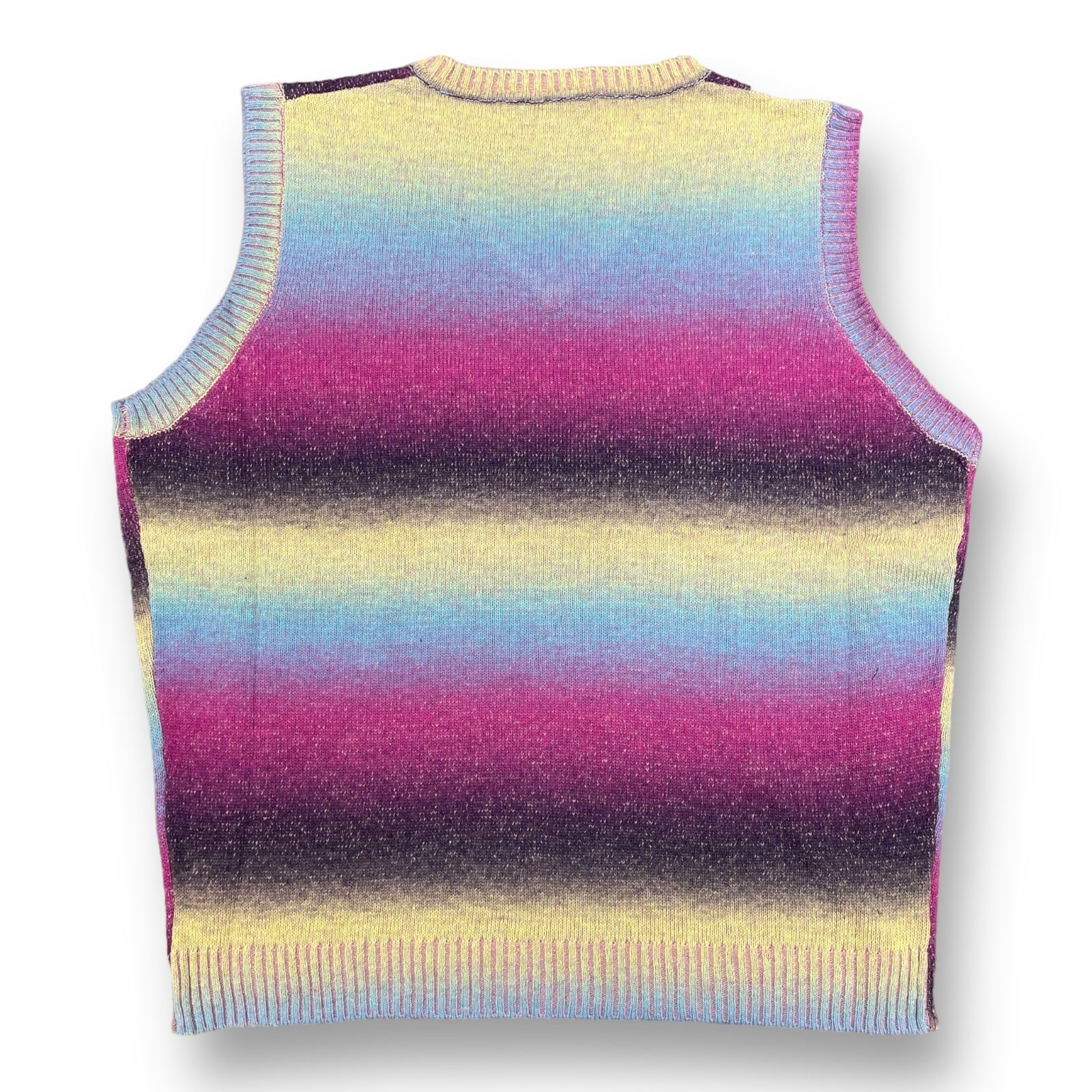 TTTMSW KASURI TTT MSW KASURI knit vest purple knit vest purple