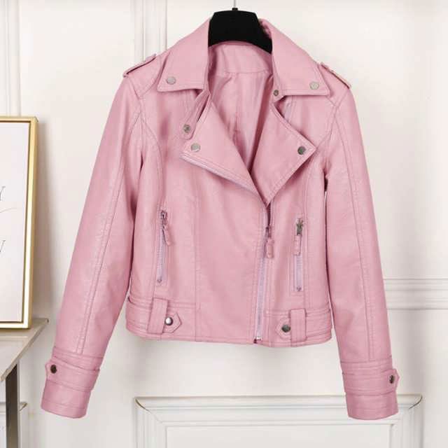 ライダースジャケット ダブル レディース レザージャケット