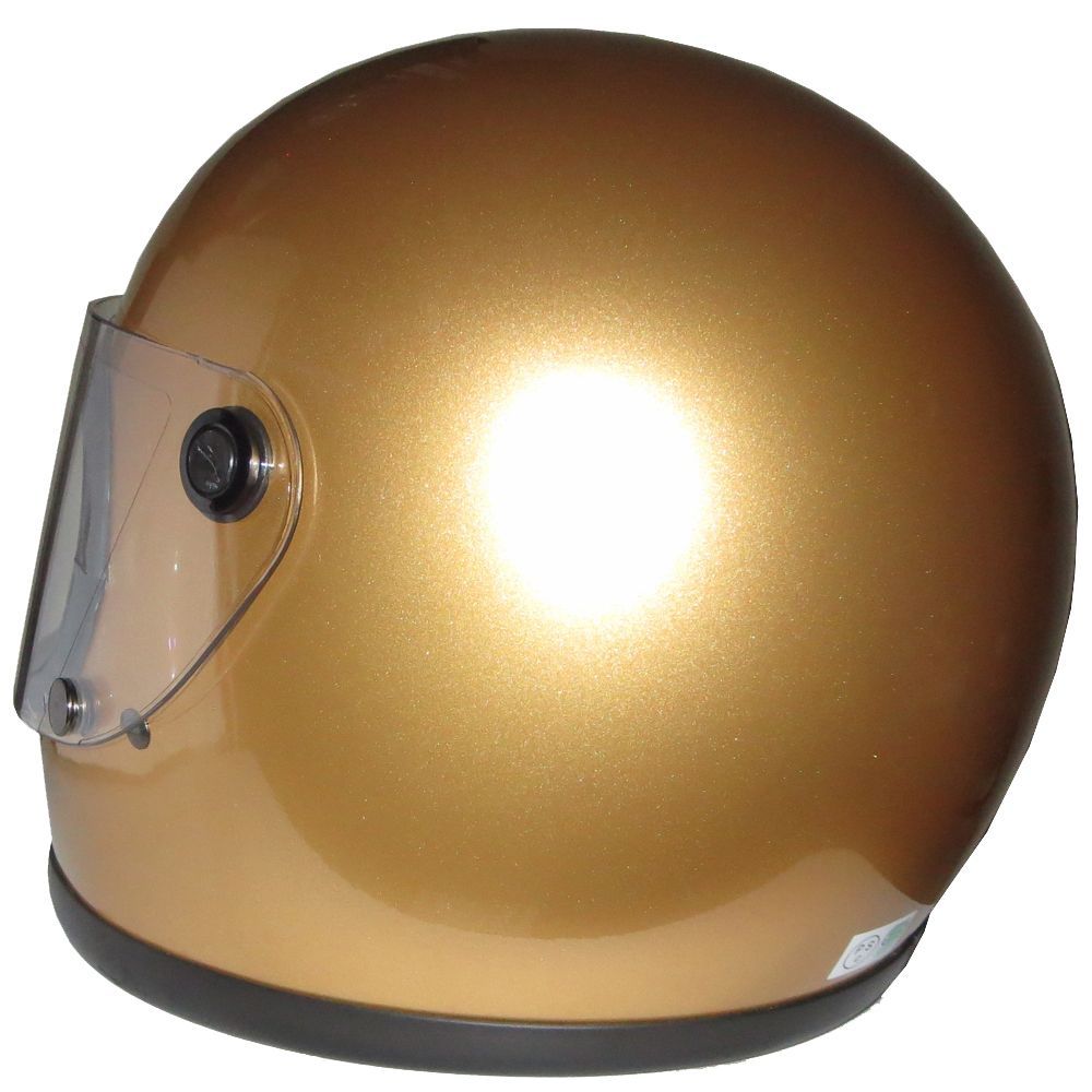 ゴールドフルフェイスヘルメット 新品！ ZK-540 フルフェイスヘルメット （ゴールド） SG公認 PSC認可