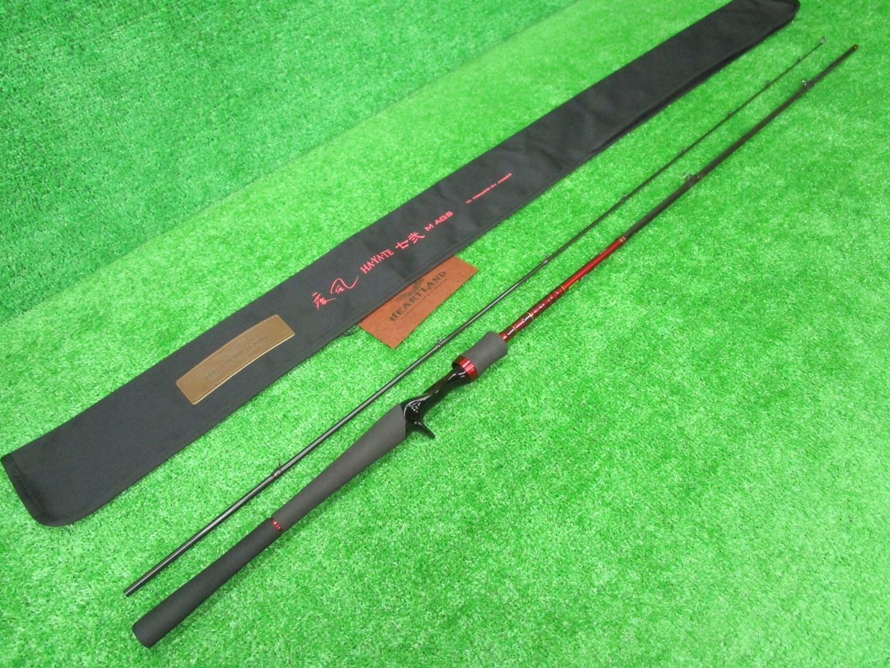 ECH茨 ダイワ ハートランド 疾風 七弐 M AGS HL 722MRB-SV AGS25