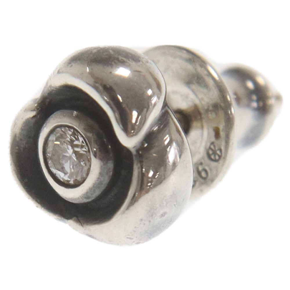 LONE ONES (ロンワンズ) フロー スタッド ウィズ ダイヤモンド ピアス