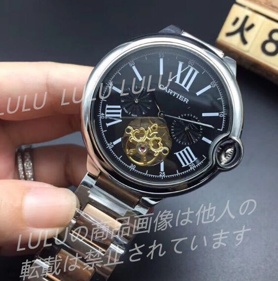 cca8   Cartier カルティエ100m防水 メンズ 腕時計 自動巻き　  即購入不可