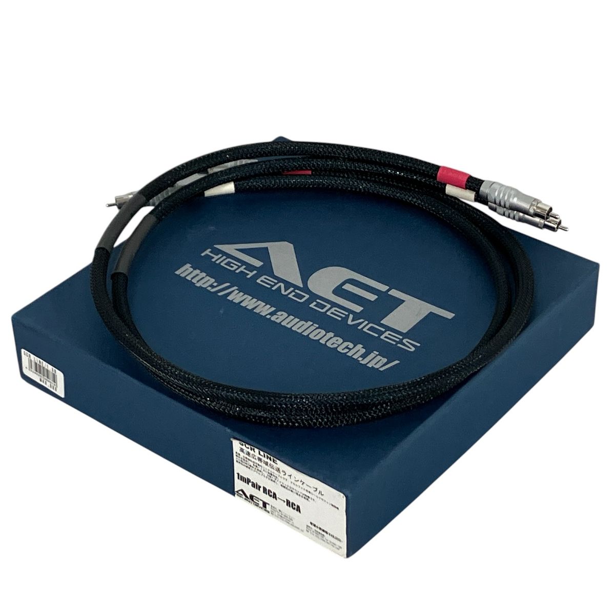 AET HIGH END DEVICES RCAケーブルペア 約2m ① aet エーイー AET HIGH END DEVICES RCAケーブルペア 約2m ① aet エーイー