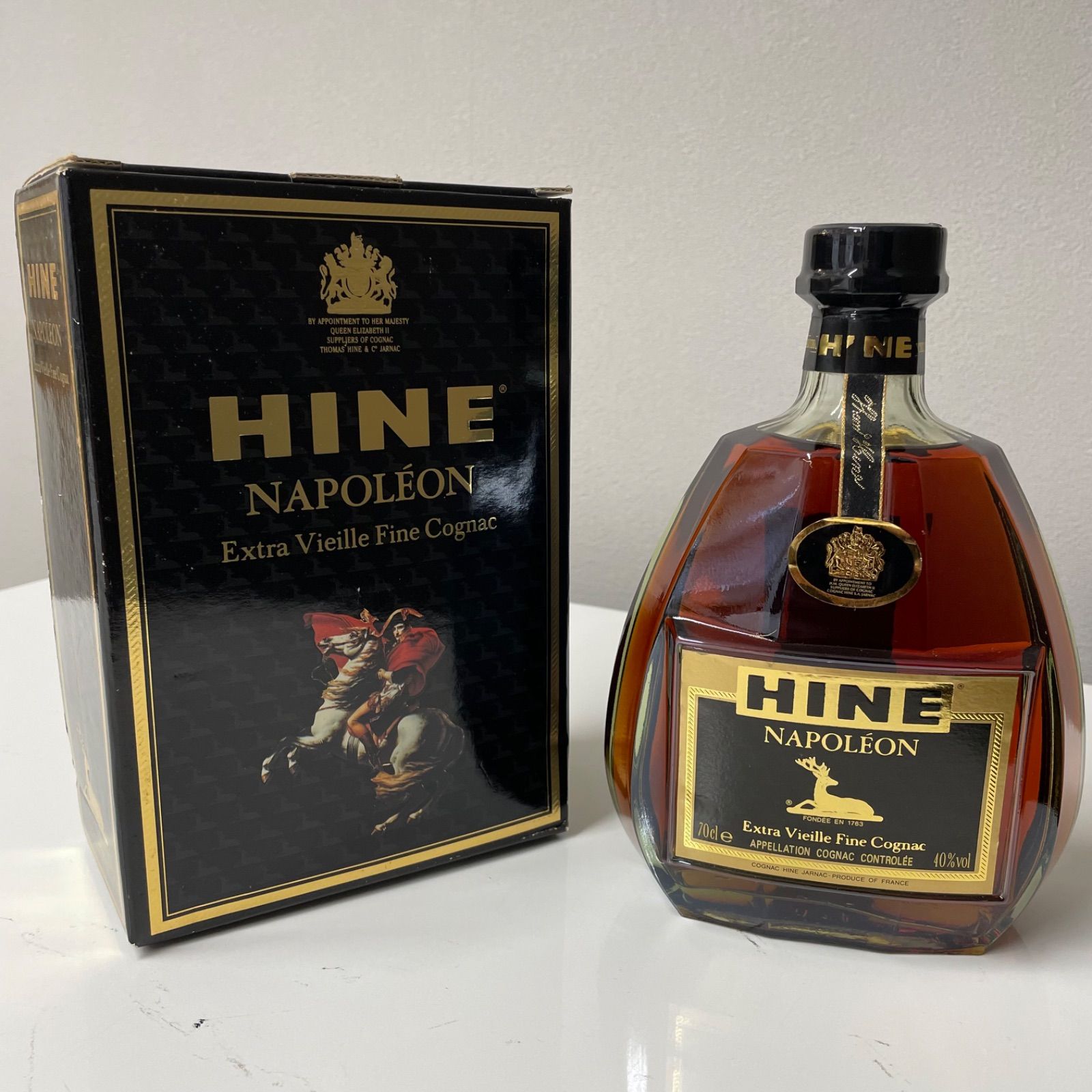 【未開栓】HINE NAPOLEON カラフェ クリスタル コニャック 未開栓】HINE NAPOLEON カラフェ クリスタル コニャック 未開栓】HINE