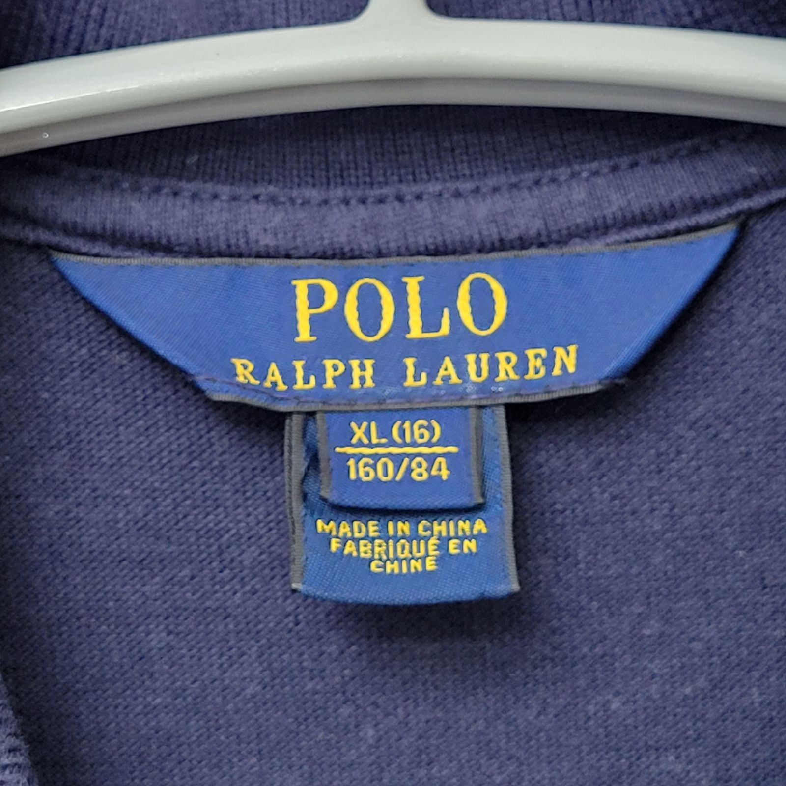 POLO RALPH LAUREN ポロラルフローレン 半袖 ワンピース ネイビー