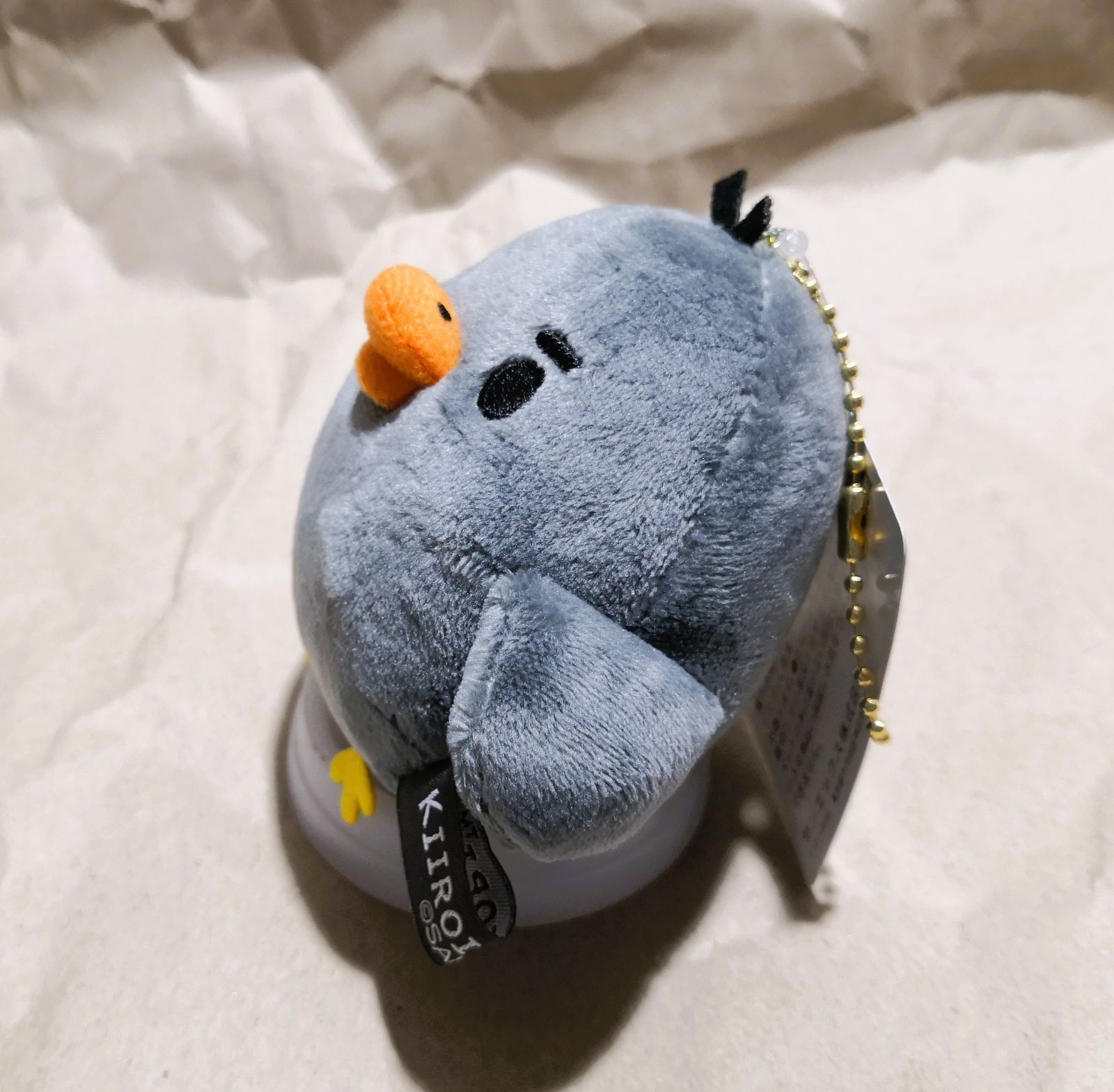 RK002リラックマロフトキイロイトリイエローブラックぶら下げぬいぐるみ