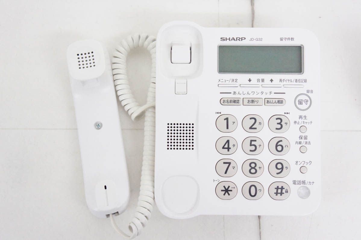 最高 【】SHARPシャープ 機 JD-G32 子機1台付き SHARP デジタル