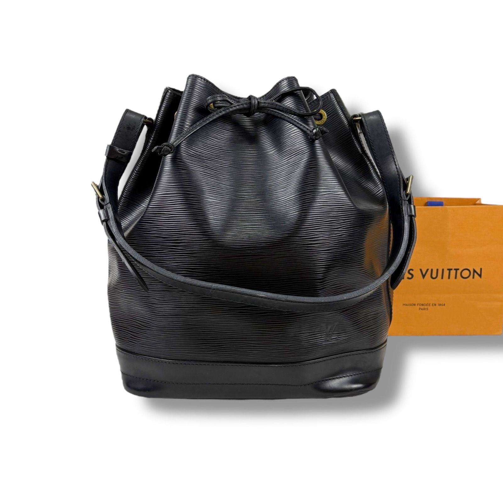 ルイヴィトン LOUIS VUITTON ノエ ワンショルダーバッグ 巾着型 ドロー 