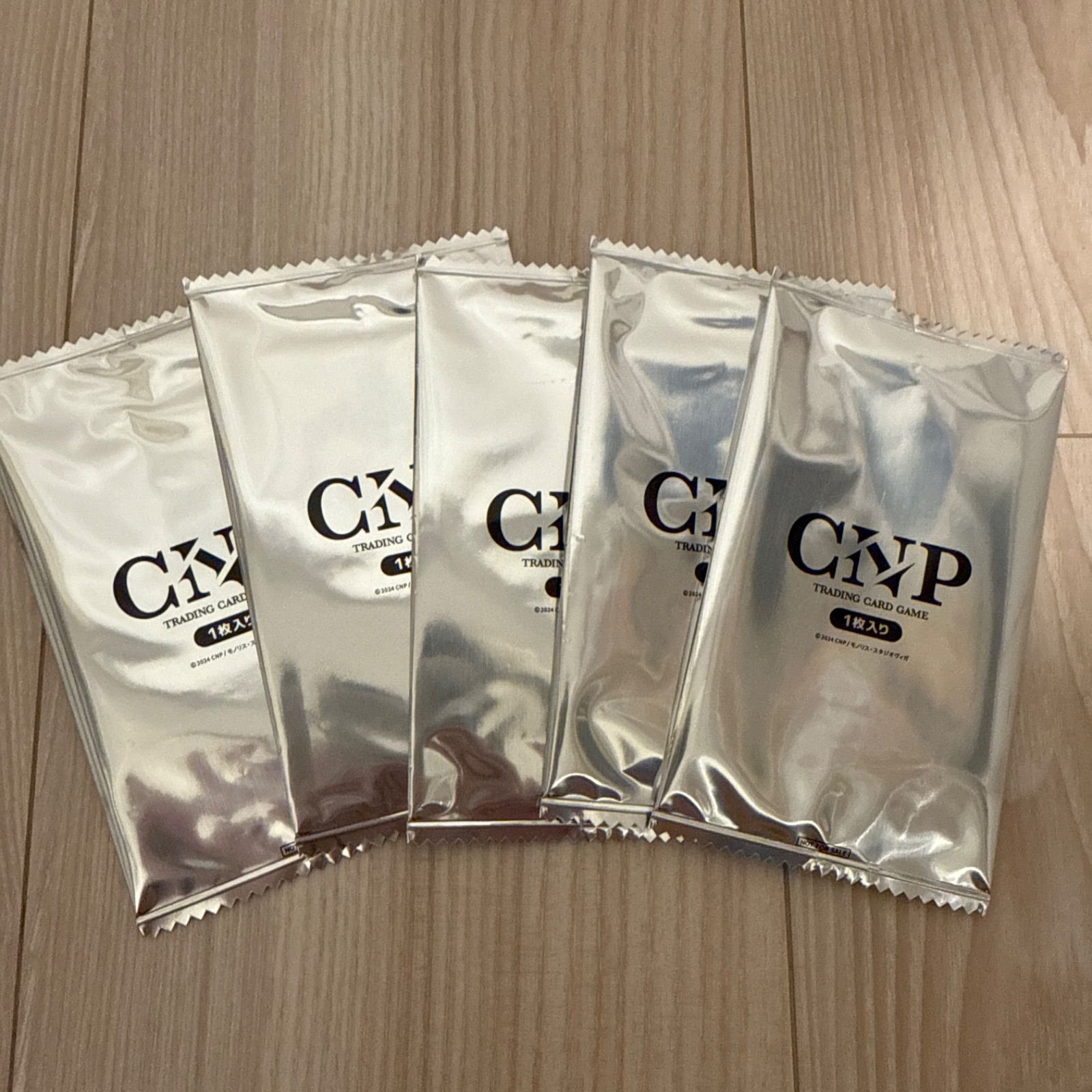 CNP トレカ　レイキ　指名手配　セット CNPトレカ 基本レイキ 未開封5パックセット 第1弾プロモーションパック