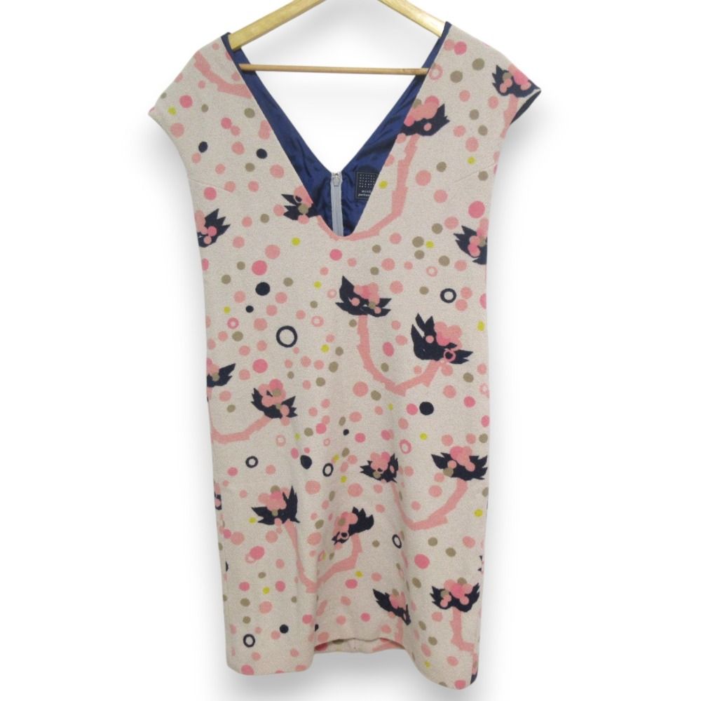 minä perhonen ノースリーブひざ丈ワンピース