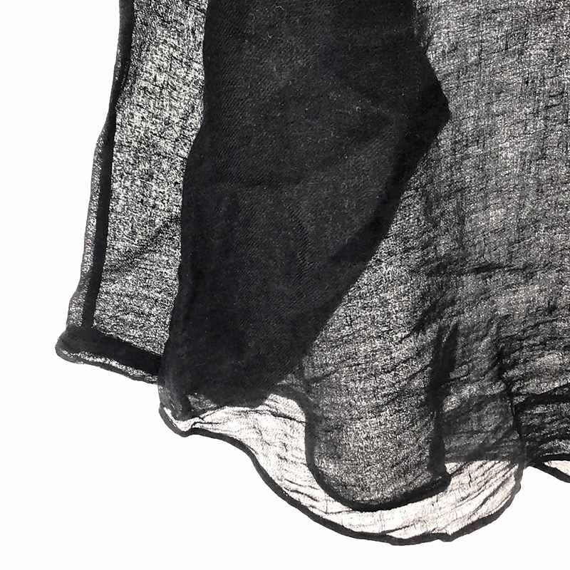 ERiKOKATORi / エリコカトリ | linen gawze see-through L/S-T