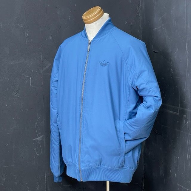アディダス アウター ブルゾン メンズ Mサイズ ブルー YTI010 B38783