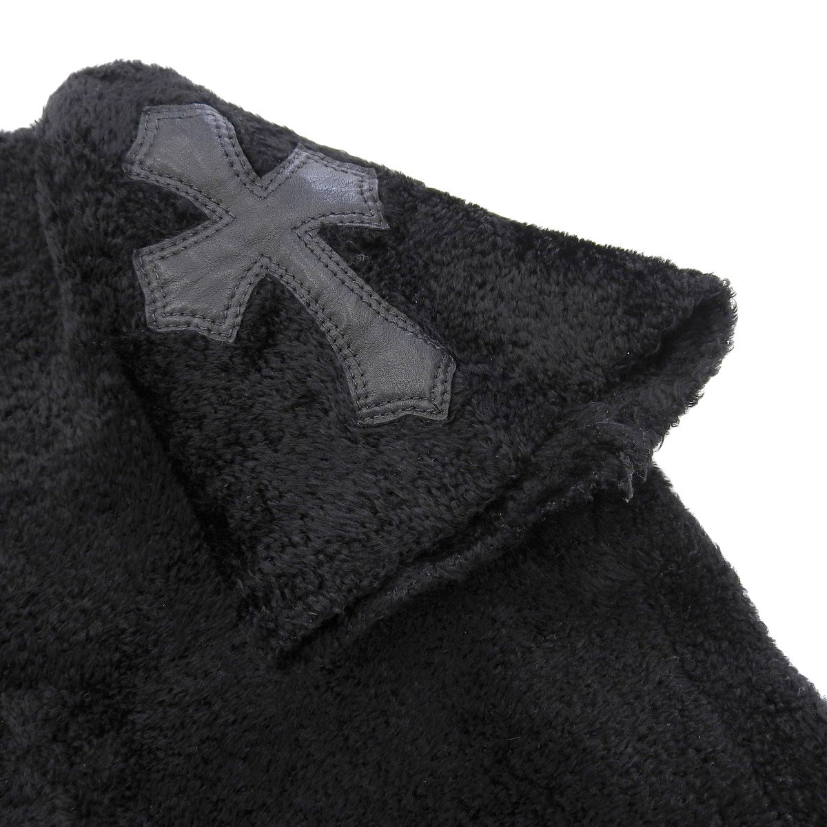 Chrome Hearts - クロムハーツ クロスパッチ ハイネック プルオーバー レディース ブラック CHROME HEARTS 【中古】 【アパレル・小物】 クロムハーツ クロスパッチ ハイネック プルオーバー レディース