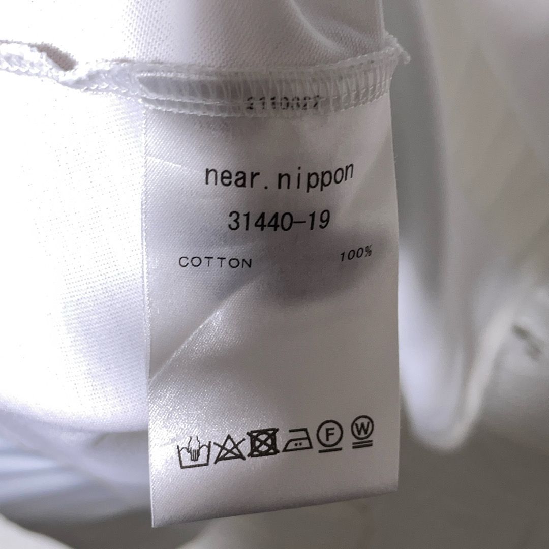  ニアーニッポン ノースリーブTシャツ サイドレース ポケット アシンメトリー ノースリーブ Tシャツ カットソー