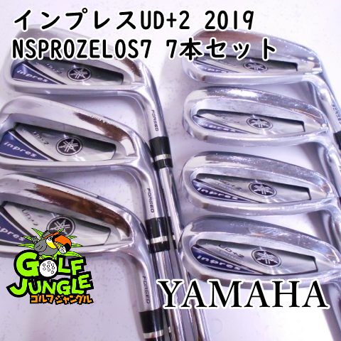 中古】アイアンセット ヤマハ インプレスUD+2 2019 NSPROZELOS7