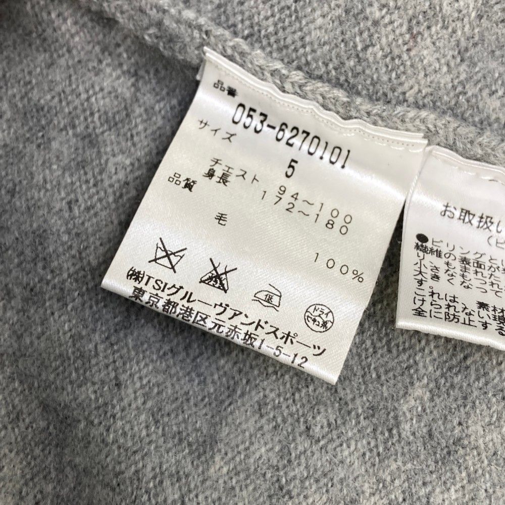 PEARLY GATES グレーセーター サイズ5 PEARLY GATES グレー セーター サイズ5買う