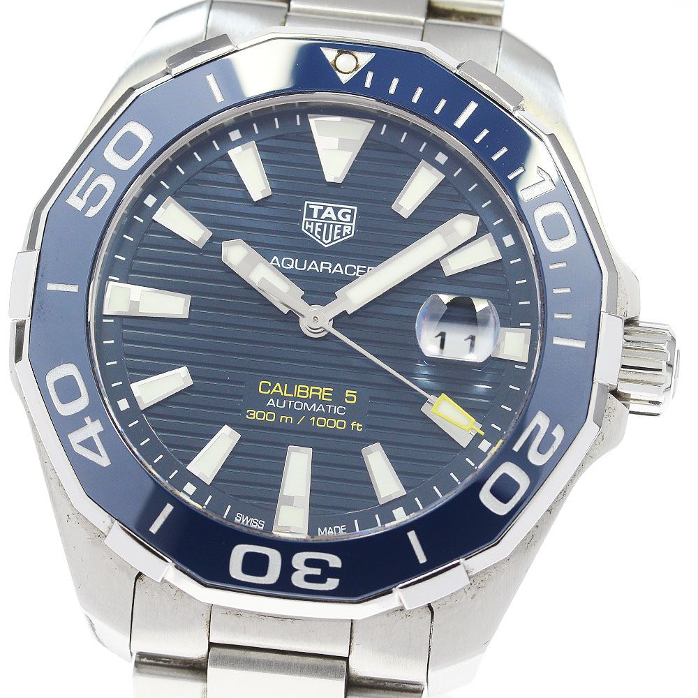 TAG Heuer 自動巻き 腕時計 説明必読 WAY1412 アクアレーサー