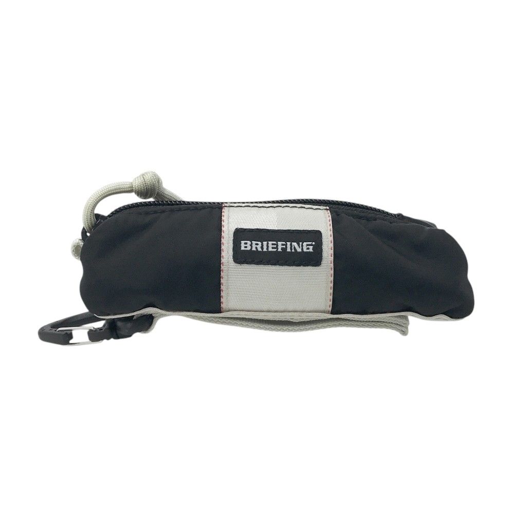 BRIEFING GOLF ブリーフィング  ボールポーチ  ブラック系  [240101459937] ゴルフウェア ストスト BRIEFING GOLF ブリーフィング ボールポーチ ブラック系