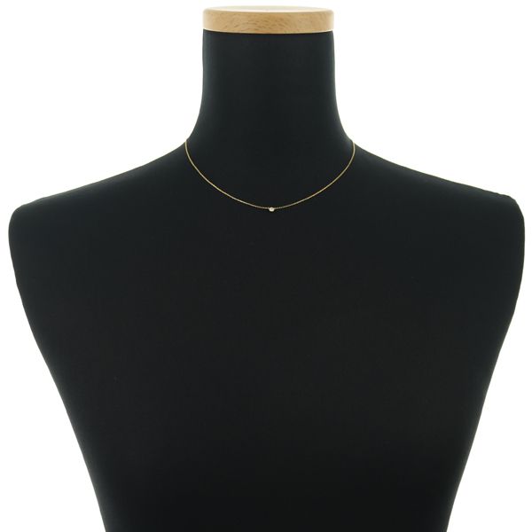 アーカー ネックレス ダイヤ ダイヤモンド 0.06ct ヌーディー 一粒