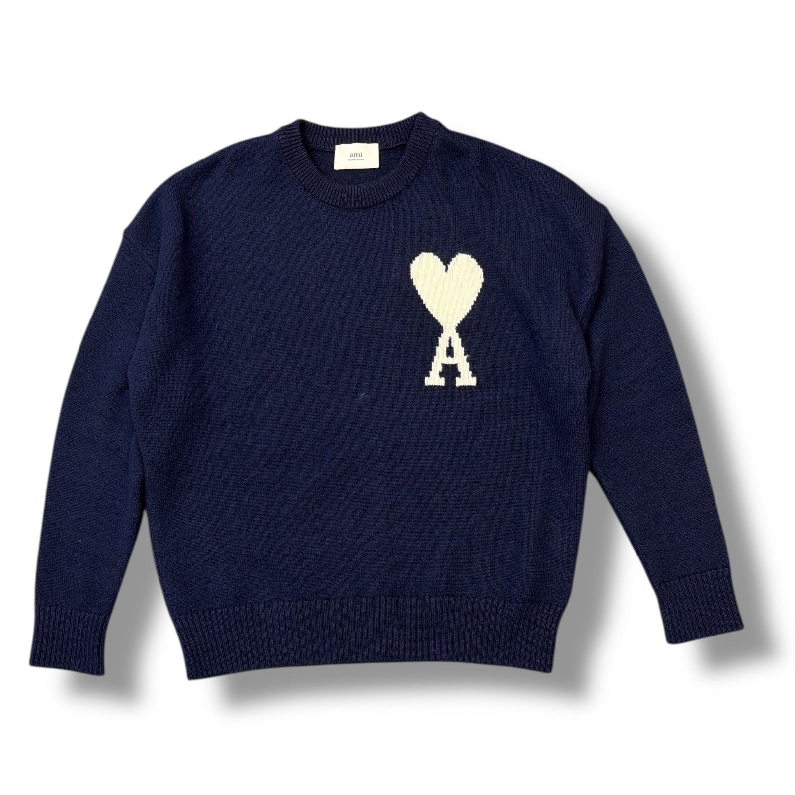 アミアレクサンドルマテュッシ ハートロゴ入りニット セーター 22AW