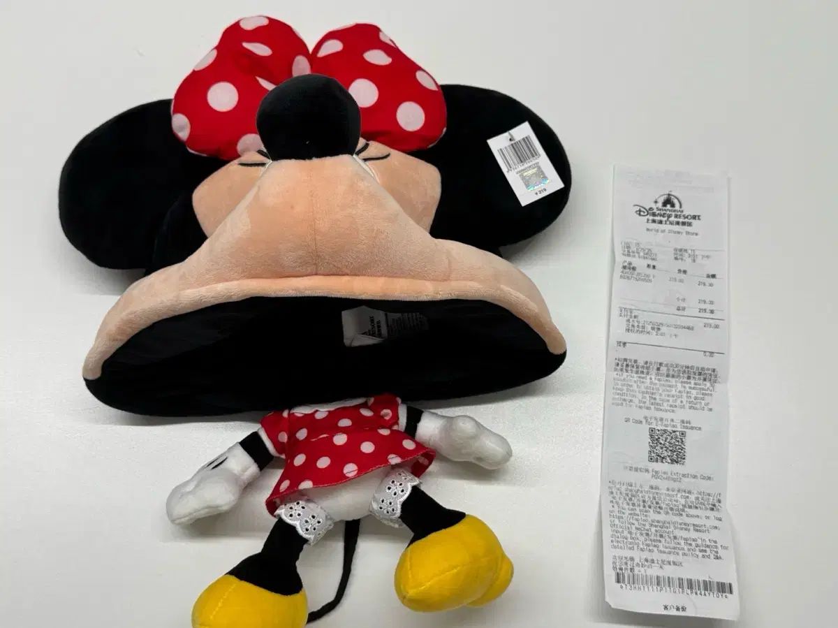 ディズニーランド ミニーマウス 帽子