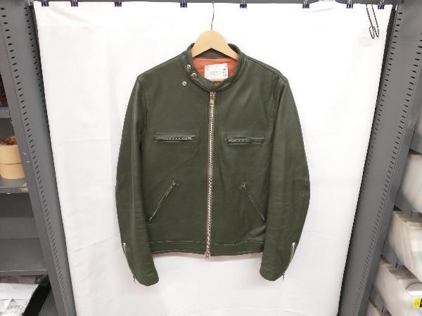 sacai サカイ 16SS 変形フェイクダブルレザージャケット／16