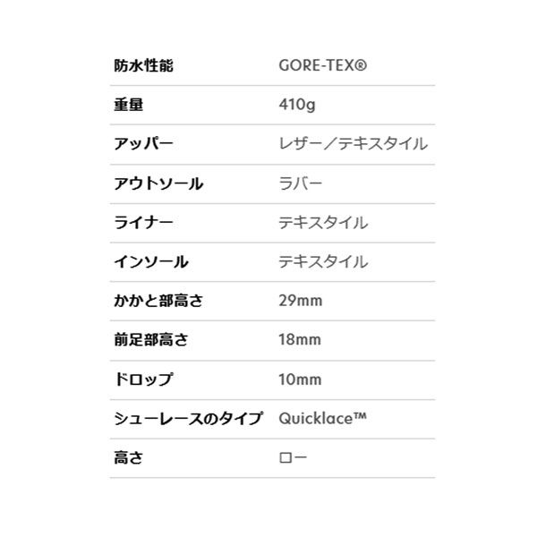エックスウルトラ360LTRゴアテックス X