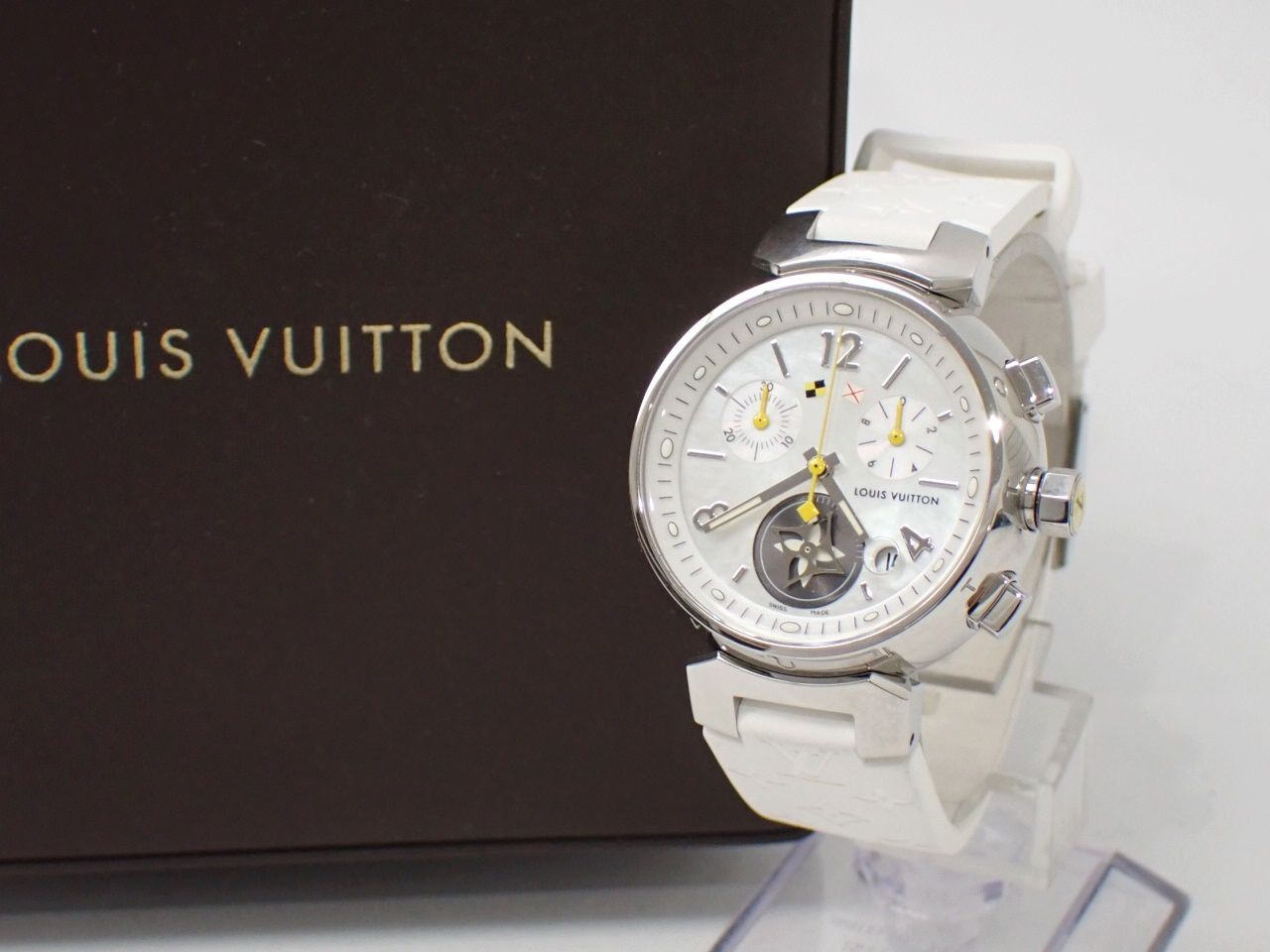 Louis Vuitton タンブール ラブリーカップ 腕時計 レディース LOUIS VUITTON ルイヴィトン Q132G タンブール ラブリーカップ