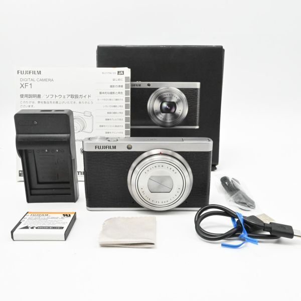 中古】FUJIFILM デジタルカメラ XF1 光学4倍 ブラック F FX-XF1B 富士