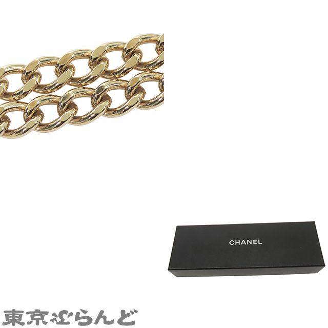 シャネル CHANEL ココロゴプレート チェーン ベルト 02P