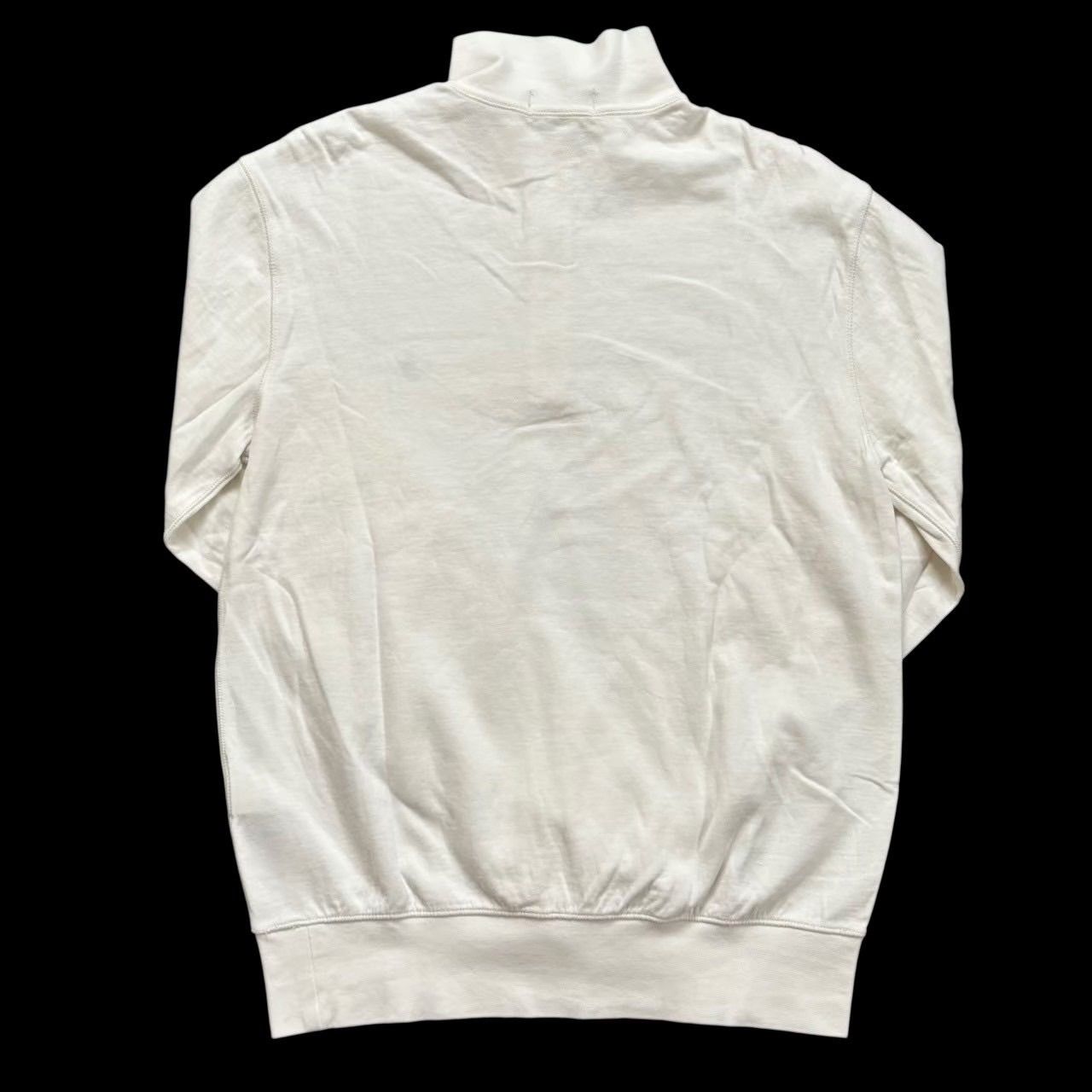 ラルフローレン ハーフジップ 白 ラルフローレン ハーフジップニット