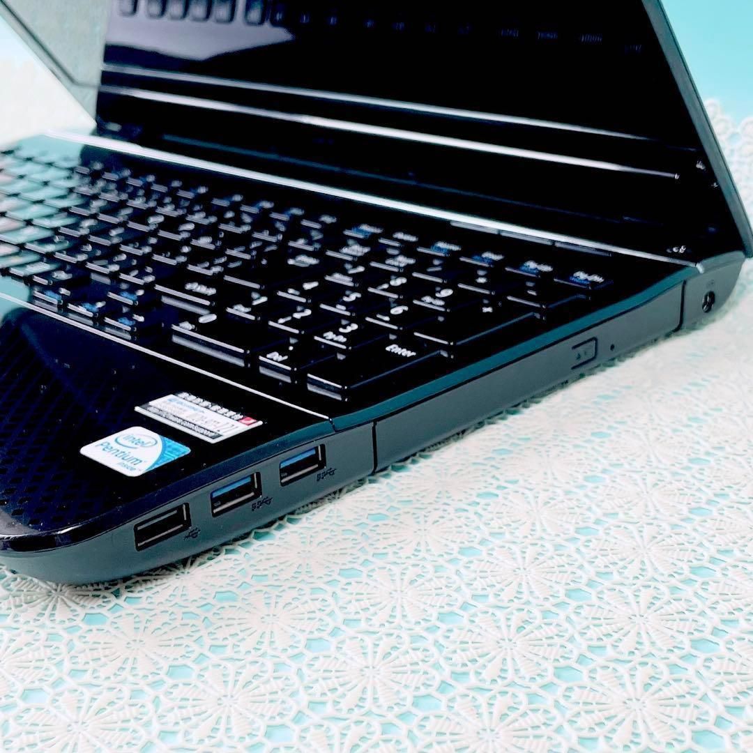 動作良好❣️カメラ付きノートパソコン✨️サクサク動く大容量SSD512GB