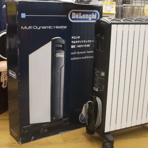 デロンギ(DeLonghi)マルチダイナミックヒーター ゼロ風暖房 マットブラック [6~8畳用] MDHU09-PB Delonghi MDH09-BK マルチダイナミックヒーター 暖房 防寒 家電