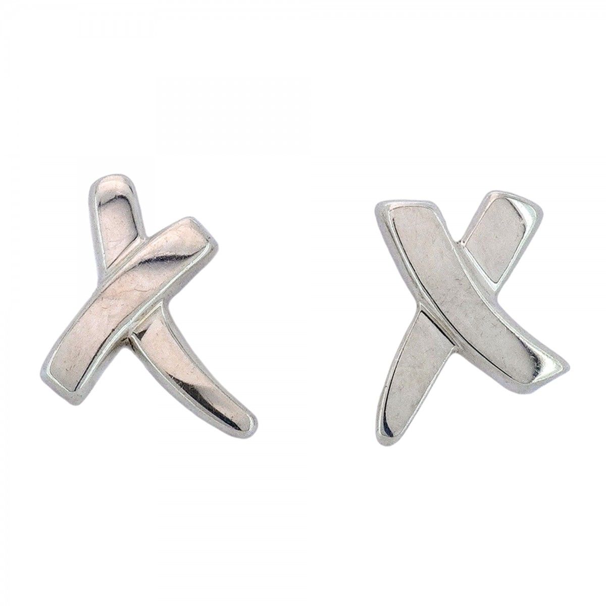 Tiffany ティファニー　キス　シルバー　ピアス　Ag925 両耳 ティファニー X キス ピアス シルバー925 両耳